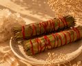 Laurel and rosemary smudge stick. Handmade.