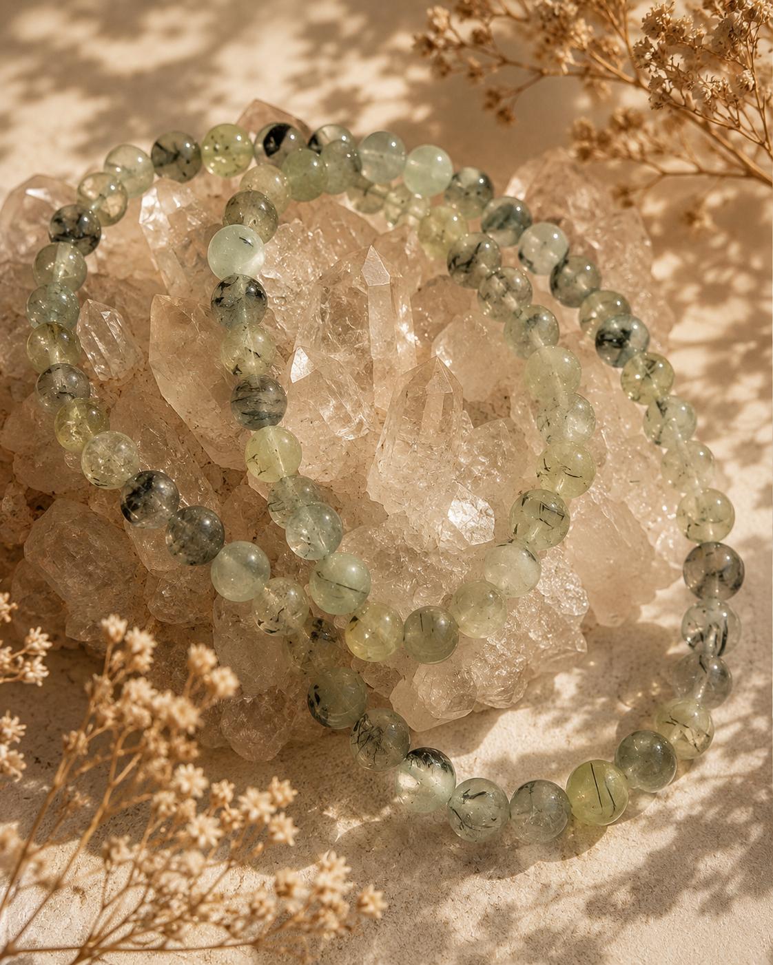 Pulsera prehnita 6mm