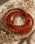Pulsera cornalina 6mm