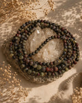 Pulsera jaspe sangre de dragón 4mm